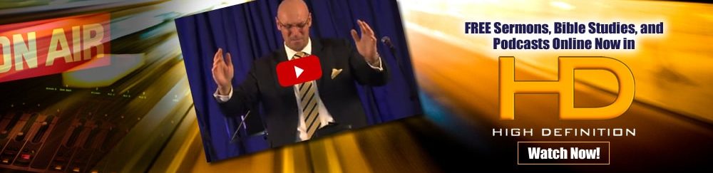 Pastor Vincent Delivering a Free Bible Study Podcast